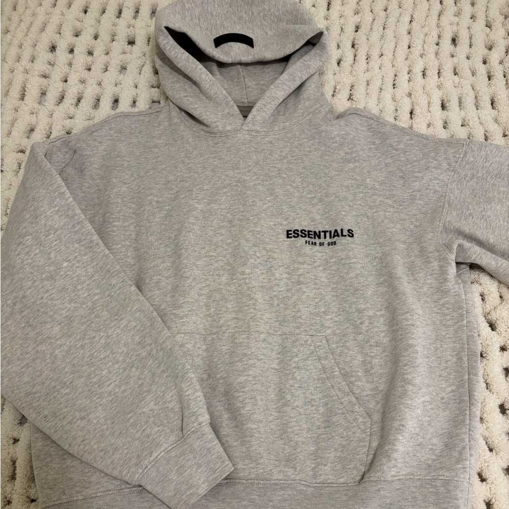 Fear of God Essentials Grey Hoodie